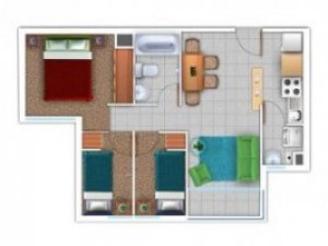 jennifer Anuncios de Propiedades en Independencia |  Arriendo departamento nuevo independencia a pasos de hospitales, Departamento en arriendo
